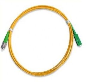 SC / APC ke FC / APC Jumper Serat Optik, Sc ke FC Sm Sx Kabel Patch Serat Optik / Kabel