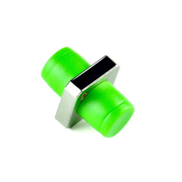 Mode Tunggal FC APC Fiber Optic Solid Square Type Adapter Untuk Distribusi FTTX