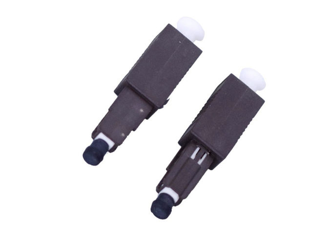 Pria Sampai Wanita Singlemode Attenuator Fiber Optic Housing Plastik Connector MU