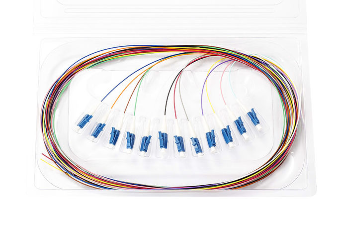 Kredibilitas Tinggi LC UPC Pigtail Fiber Optic Cable Yellow LSZH Out Jacket