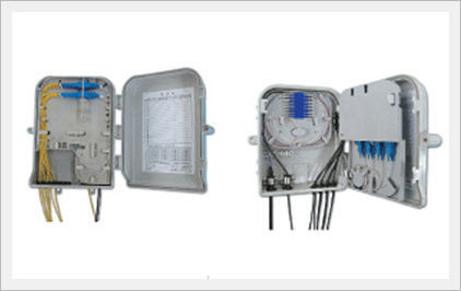 FTTH Wall Mounted Fiber Optic Termination Box ABS Housing Dengan Kapasitas Perpanjang