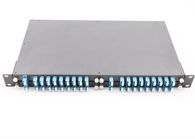 1470 ~ 1610nm CWDM Multiplexer Rack Mount Four In One Type Dengan Port UPG