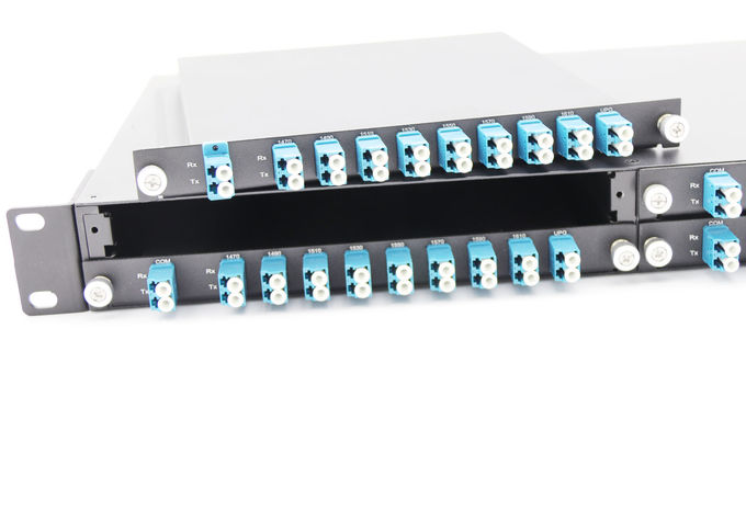 UPG Max IL 2.5dB CWDM Multiplexer Fix Ke 1U Rack Mount 8 Channels