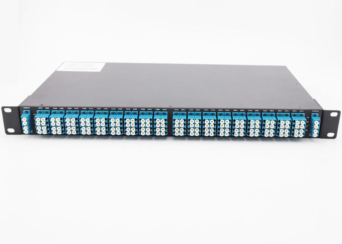 1270 - 1610NM CWDM Multiplexer, CWDM MUX / DEMUX Dengan Konektor UPC / LC