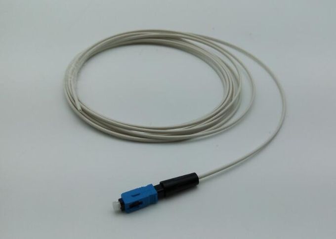 50mm Pra - Poles Konektor Cepat Serat Optik Biru Single Mode Konektor Serat