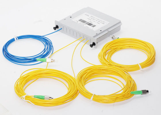 Cina FC APC Connector Multimode Fiber Coupler, Sistem FTTX Dwdm pemasok