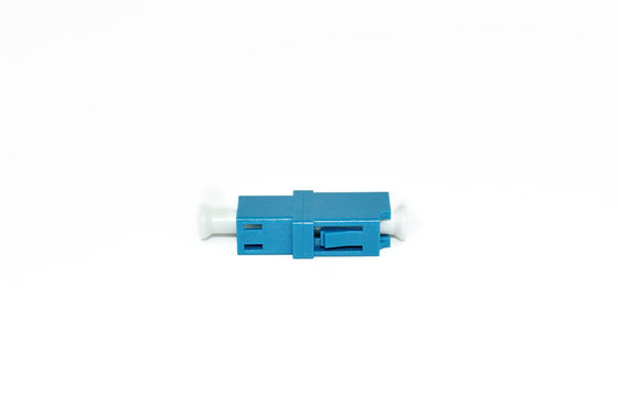 Cina Adaptor Kabel Serat Optik Simplex, Adaptor Dupleks Biru Lc Untuk Jaringan FTTX pemasok