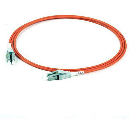 Cina Uniboot Outdoor Fiber Optic Cable LC / UPC - LC / UPC Untuk Peralatan Pengujian pemasok