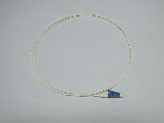 Cina 0 - 15 Kgf Kekuatan Tarik LC / Sc Sm Pigtail, Heat Shrinkable Tube Sc Apc Pigtail pemasok
