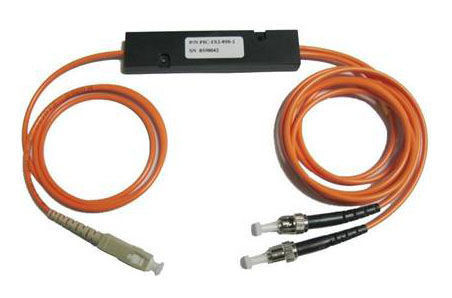 Cina Multimode Fiber Optic PLC Splitter Untuk Sensor Serat Optik LAN / PON pemasok