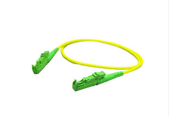 Cina 2.0mm Simplex Yellow Cord Fiber Optic Single Mode G657A E2000 / APC pemasok