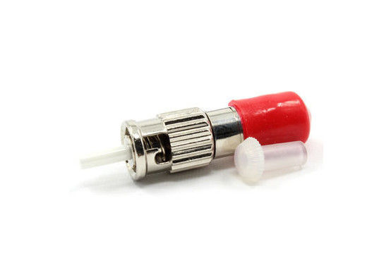 Cina ST UPC Attenuator Serat Optik Logam Single Mode 1 - 30db Untuk Jaringan Area Lokal pemasok