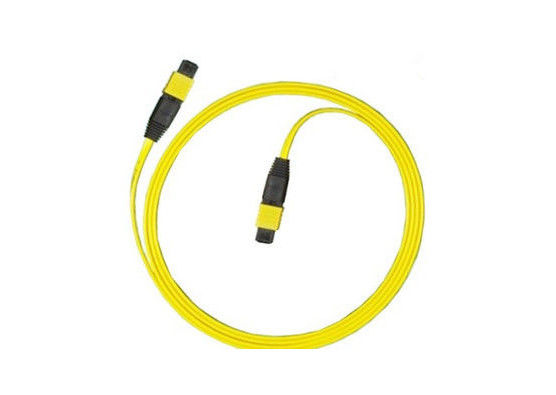Cina SM 24 Core Mpo Mtp Patch Cord, Fan Out Duplex Patch Cord Untuk CATV / Jaringan Komputer pemasok
