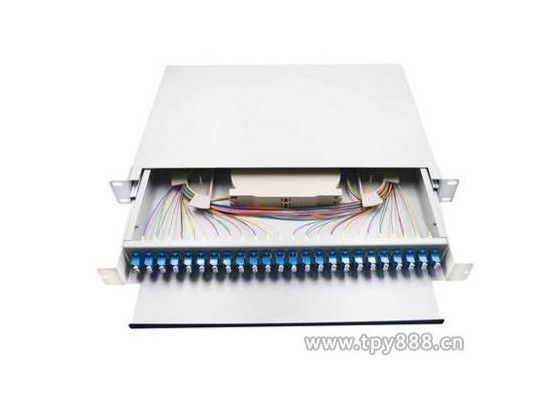 Cina FBT Coupler Patch Panel Distribusi Panel ODF Kepadatan Tinggi 19 &quot;Lebar ROHS Terdaftar pemasok