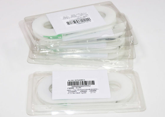 Cina 200GHz ITU DWDM Mux Demux 1 x 2 Port Dengan 250um Bare Fiber PKG Glass Tube pemasok
