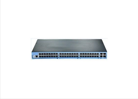 Cina 24 Port 32Mbits Fiber Optic Switch Dengan 2 Port 10G SFP + 440 × 285 × 44,5mm Dimensi pemasok
