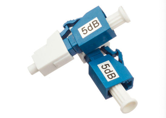 Attenuator Optik Variabel Simplex Voa, Steker LC / PC Tetap Atduator Disesuaikan 5dB pemasok