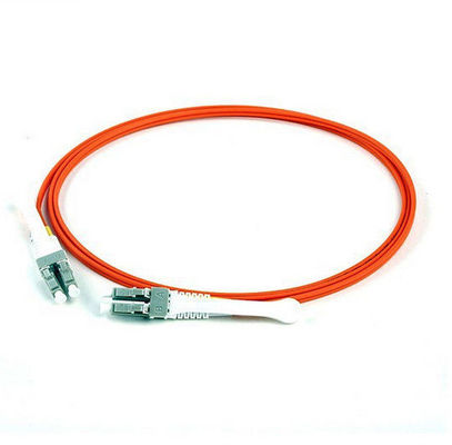 Uniboot Outdoor Fiber Optic Cable LC / UPC - LC / UPC Untuk Peralatan Pengujian pemasok