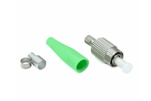 Konektor Fiber Optik Cepat APC 0.9mm Keramik Ferrule 850 - 1310nm Panjang Gelombang pemasok