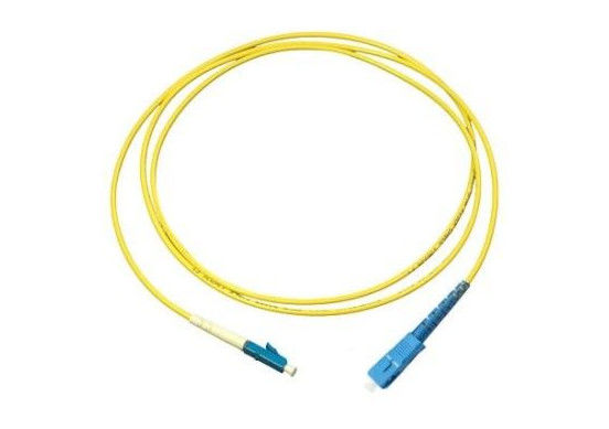 1M / 2M / 3M Lc Fiber Patch Cord, Berbagai Konektor Duplex Fiber Patch Cord pemasok