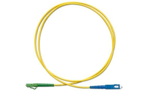 1310nm / 1550nm Mode Tunggal Untuk Kabel Patch Serat Multimode, LC / APC - SC / APC Kabel Serat Optik Corning pemasok