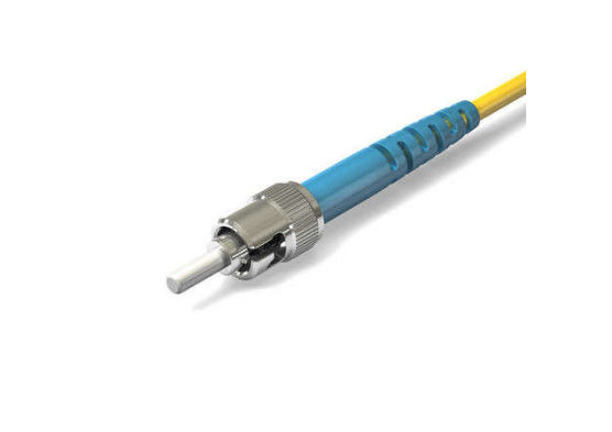 Konektor Serat Optik Simplex St 0.9mm / 2.0mm / 3.0mm, Jaringan Area Lokal Sfp Konektor Serat pemasok