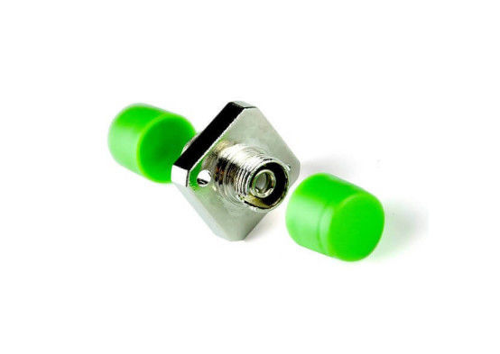 Single Mode Fc Fiber Adapter, Solid Square Bare Fiber Adapter Untuk Distribusi FTTX pemasok