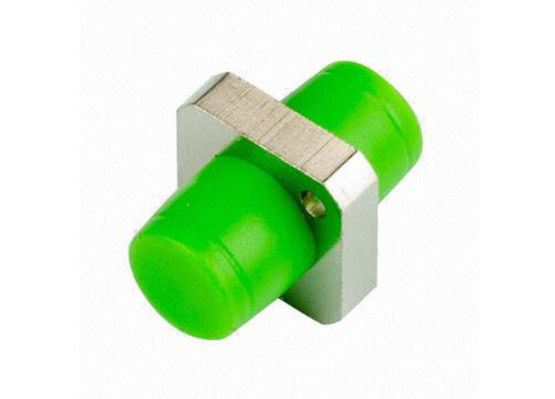 Single Mode Fc Fiber Adapter, Solid Square Bare Fiber Adapter Untuk Distribusi FTTX pemasok
