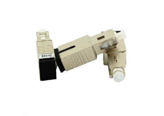 Pria - Wanita Serat Optik Attenuator Single Core 1 - 30dB Bahan Logam pemasok
