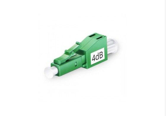 Pasang Jenis LC / APC 4DB Bahan Attenuator Serat Optik Untuk Sistem CATV pemasok