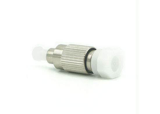 FC UPC Fiber Optic Attenuator 10dB Fixed Flange Single Core 1260 - 1620nm Panjang Gelombang pemasok