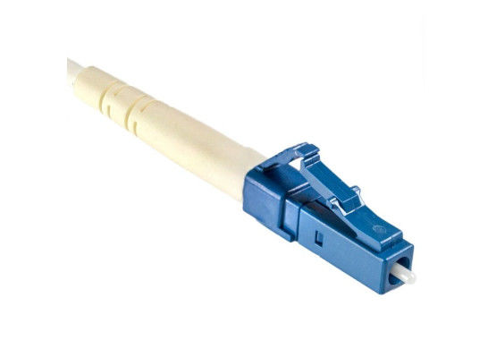Lc Upc Serat Optik Pigtail Simplex / Duplex Single Mode PVC / LSZH Jacket pemasok