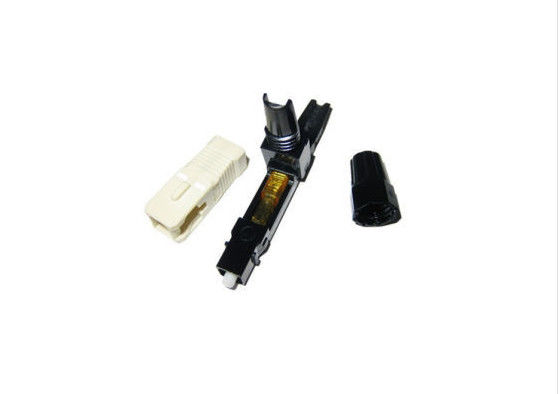 3.0mm SC / UPC Field Connector Connector Multimode Single - Core Untuk CATV Network pemasok