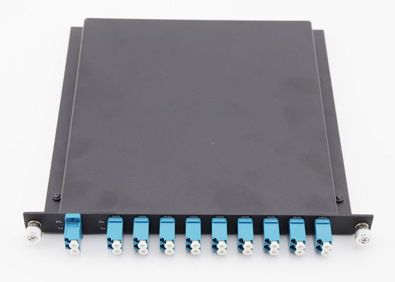 UPG Max IL 2.5dB 1U Pasif Cwdm Multiplexer Rack Mount 8 Saluran 20nm Saluran Spasi pemasok