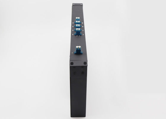OADM Optical Tambah Drop Multiplexer, 1310 1550nm Panjang Gelombang Fiber Mux Demux pemasok